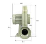 Extractor de humo 750w - Imagen 5