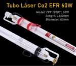 Tubo Láser Co2 60w EFR 1200CL - Imagen 5