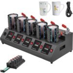 Prensa de calor 5 en 1 tazas sublimación