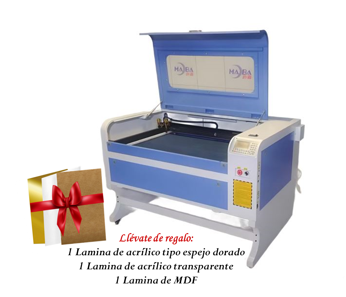 laser co2 100.60 portada Láser Co2 100x60 W2 Reci Ruida - Imagen 1