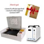 Láser Co2 4050 50W Blanco Ligth+Chiller